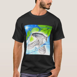 Frutiger aero vis t-shirt