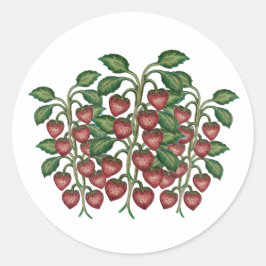 Frutillas Ronde Sticker