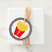 Fry Birthday Party Bedankjes Labels (In situ)