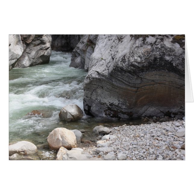 Fry Creek, BC, Canada Card (Voorkant Horizontaal)