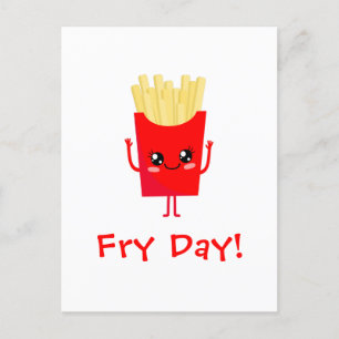 Fry Day Briefkaart