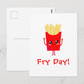 Fry Day Briefkaart (Voorkant / Achterkant)