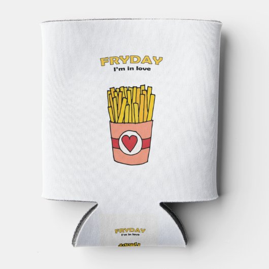 Fry Day I'm in Love Blikjeskoeler (Voorkant)