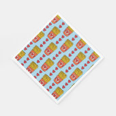 Fry Day I'm in Love | Punny Cartoon French Fries S Servet (Hoek)