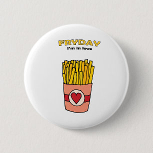 Fry Day I'm in Love Ronde Button 5,7 Cm