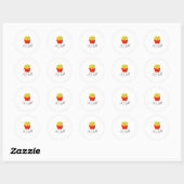 Fry day ronde sticker (Vel)