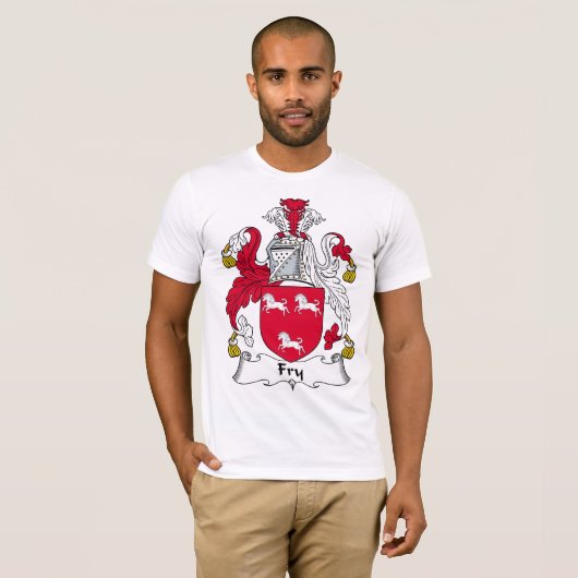 Fry Family Crest T-shirt (Voorkant volledig)