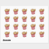 Fry Fast Food Fries Foodie Potato Stickers (Vel)