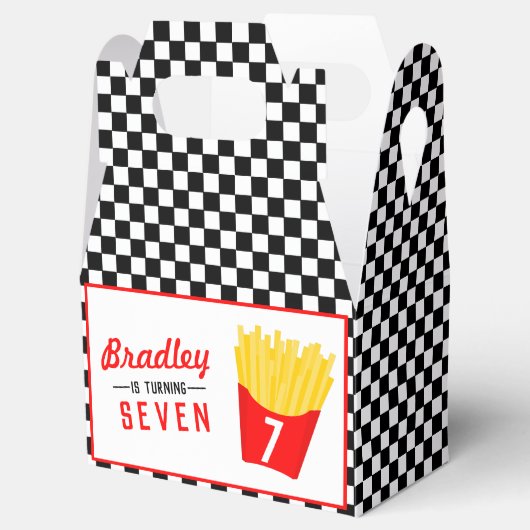 Fry Kids Birthday Party Bedankdoosjes (Geopend)