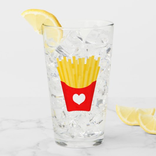 Fry Love Glas (Voorkant ijs)