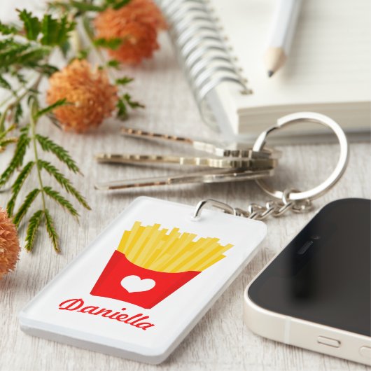 Fry Love Sleutelhanger (Voorkant Rechts)