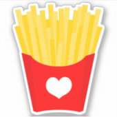 Fry Love Sticker (Voorkant)