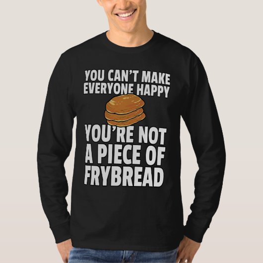 Frybread Native American Indian Taco T-shirt (Voorkant)