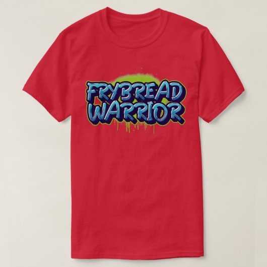 FRYBREAD WARRIOR T-SHIRT (Design voorkant)