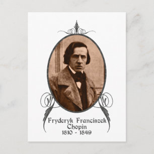 Fryderyk Chopin Briefkaart