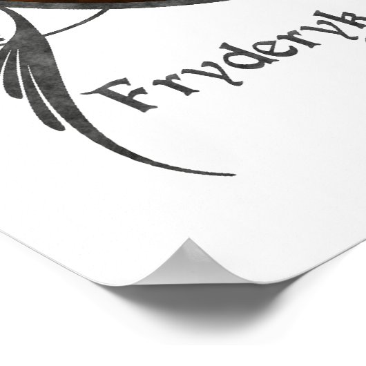 Fryderyk Chopin Poster (Hoek)