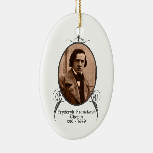 Fryderyk Franciszek Chopin Ornament (Rechts)