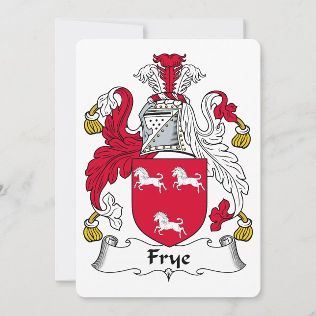Frye Family Crest (Voorkant)