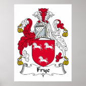 Frye Family Crest Poster (Voorkant)