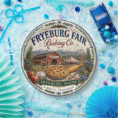 Fryeburg Fair Baking Co. Maine Melamine Bord (Feest)