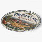 Fryeburg Fair Baking Co. Maine Melamine Bord (Gekanteld)