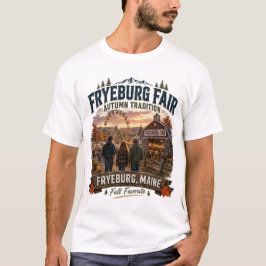 Fryeburg Fair Herfst Traditie Tiener T-Shirt