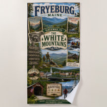 Fryeburg Maine Gateway naar de Witte Bergen
