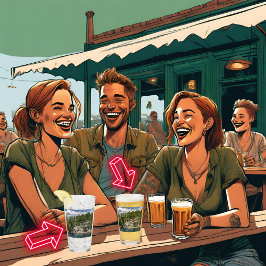 Frye's Leap Glass Cup Glas