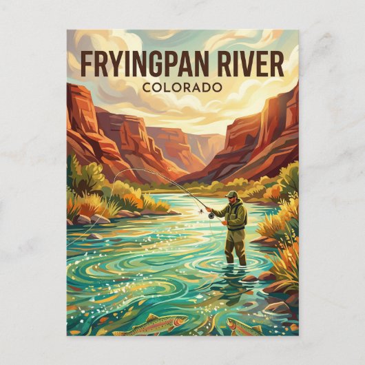 Fryingpan River VS Briefkaart (Voorkant)