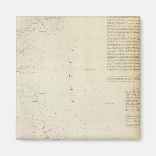 FryingPan Shoals, Cape Fear River Magneet (Voorkant)