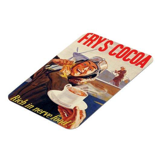 Fry's Cacao Aviator Magnet Magneet (Linkerzijde)