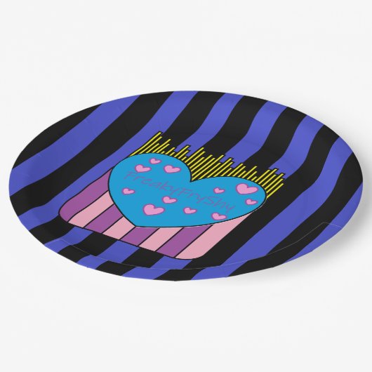 FryShy Paper-Bord Papieren Bordje (Gekanteld)