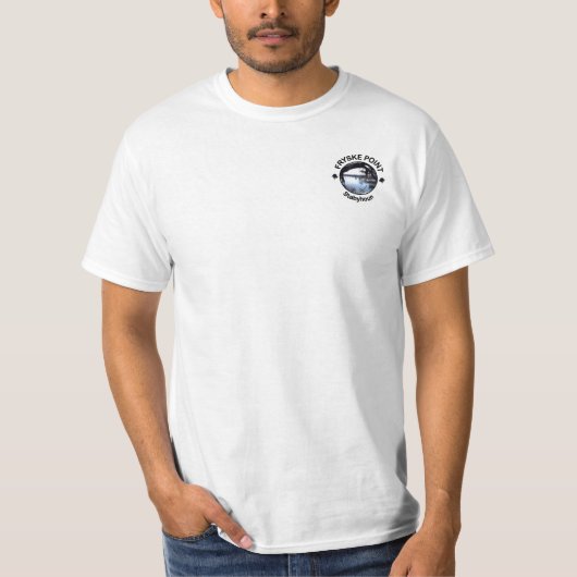 Fryske Point logo T-shirt - Gepersonaliseerd (Voorkant)