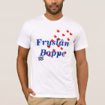 Fryslân Boppe Friesland T-Shirt<br><div class="desc">Fryslân Boppe Fryslan T-Shirt. T-shirt met de vlag van Frisian en volledig tekst: "Fryslân Boppe", een tekst in de Frisiaanse taal (Frysk) in Friesland (Fryslan, Nederland) Dit unieke Shirt is volledig ! Voeg en personaliseer Uw Shirt met Jouw naam of een andere Tekst toe! Great Friesland Souvenir voor Nederlanders van...</div>