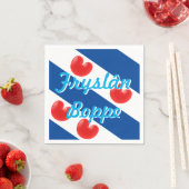 Fryslan Boppe Friesland Vlag Servet (Insitu)