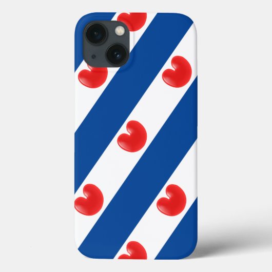 Fryslân Flag Case-Mate iPhone Case (Achterkant)