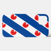 Fryslân Flag Case-Mate iPhone Case (Achterkant (horizontaal))