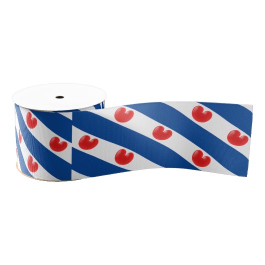 Fryslân Flag Grosgrain Lint (Spoel)