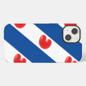 Fryslân Flag iPhone Hoesje (Achterkant horizontaal)