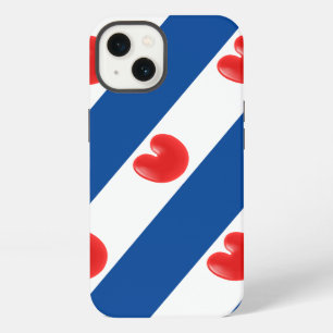 Fryslân Flag iPhone 13 Hoesje