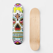 FS schaats van suikerschedel Persoonlijk Skateboard (Voorkant)