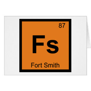 Fs - Stad Fort Smith Chemie Periodiek Systeem