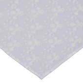 FS-stijl 1-Paars-White-52x70-KATOENTABLETTE Tafelkleed (Gekanteld)