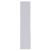 FS-Stijl 1-PAARS-WIT-TABEL RUNNER 14x72inch Korte Tafelloper (Voorkant)