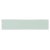 FS-Stijl 1-SEAFOAM-WIT-TABEL RUNNER 14x72in Korte Tafelloper (Horizontaal)