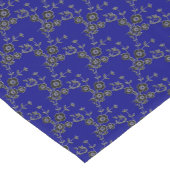 FS-stijl 1-SILVER-BLUE-TABEL RUNNER 14x72inch Korte Tafelloper (Hoek)