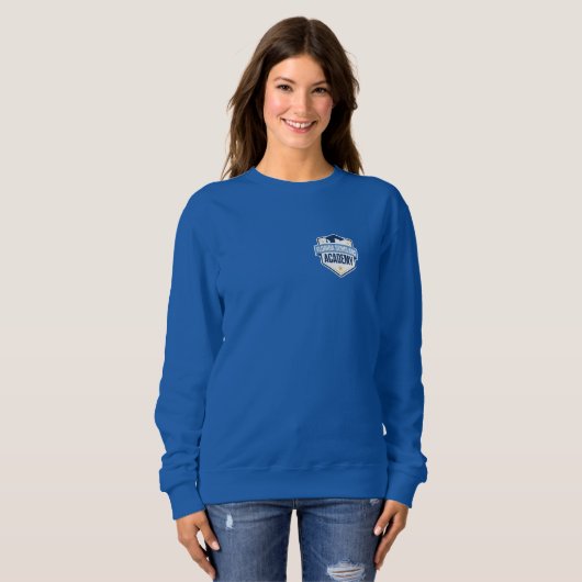 FSA sweatshirt voor dames (blauw) (Voorkant volledig)