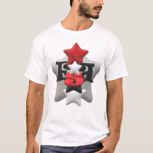 FSF 'Gestapelde sterren' logo Basic White