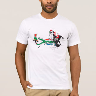 FSM World Cup 2010 - Zuid-Afrika vlag T-shirt