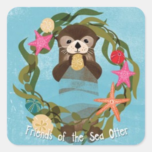 FSO-Sticker Vierkante Sticker (Voorkant)